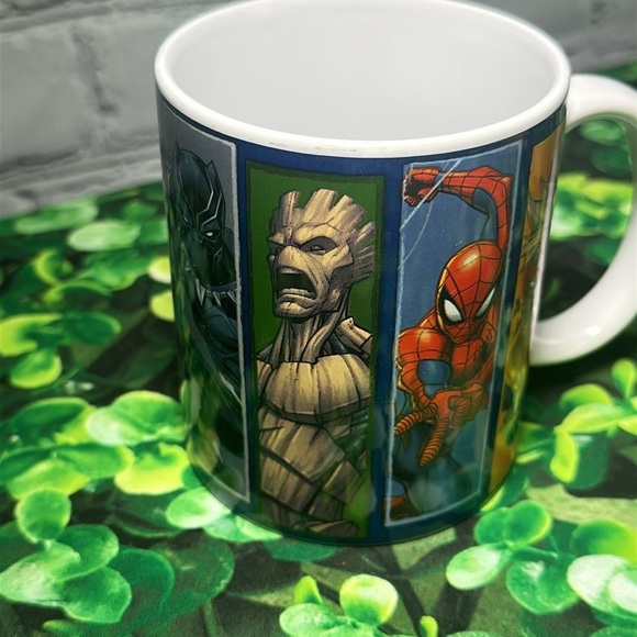 Marvel Superhero Mug Hulk Spiderman Iron Man - Picture 10 of 10